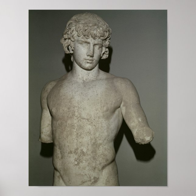 Póster Figura de Antinous, después de 130 AD (Frente)