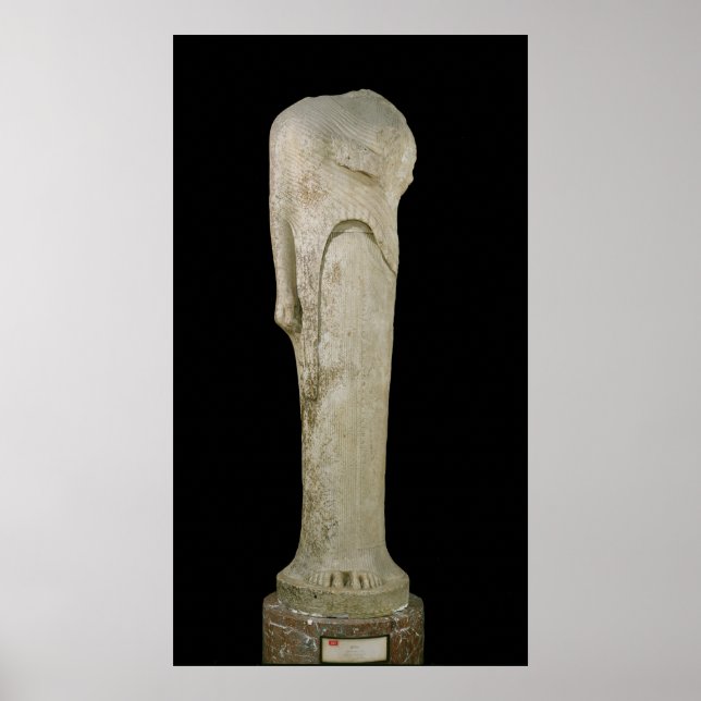 Póster Figura de Kore dedicada a Hera (Frente)