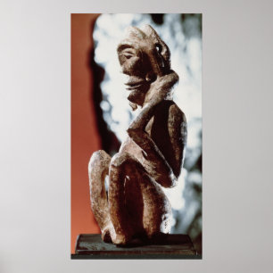 Póster Figura de Nomali de la tribu de Mende