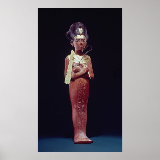 Póster Figura de Shabti del rey (Frente)