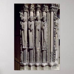 Póster Figura desconocida, Rey Salomón