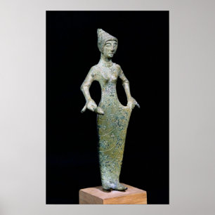 Póster Figura femenina, posiblemente Afrodita