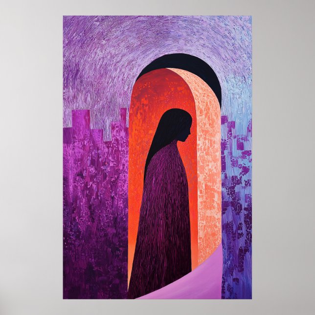 Póster Figura heróica en el Arco de 1844 (Frente)