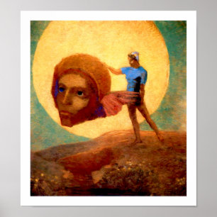 Póster Figura - Odilon Redon