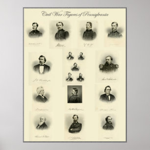 Póster Figuras de la AP #3 en la guerra civil