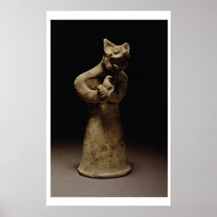 Póster Figurilla de un demonio León-Dirigido,