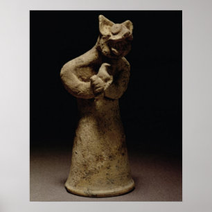 Póster Figurilla de un demonio León-Dirigido,