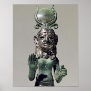 Póster Figurilla de una diosa fenicia, del Phoeni