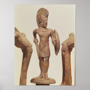 Póster Figurine of a warrior, c.490 BC