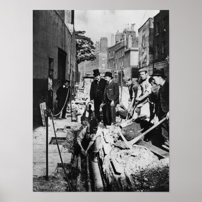 Póster Fijación de una tubería (Frente)