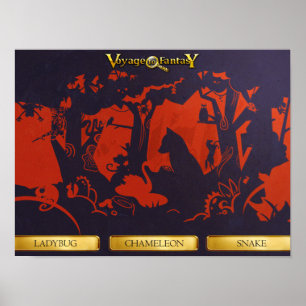 Póster Fijar a Viaje to Fantasy - Shadow Teatro, Forest