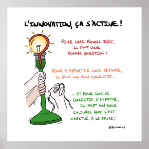 Póster ¡Fijar “la innovación, eso se activa! “