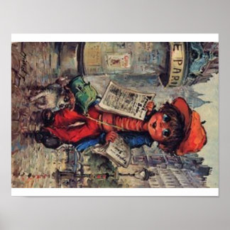 Póster Fijar poulbot en el Diario