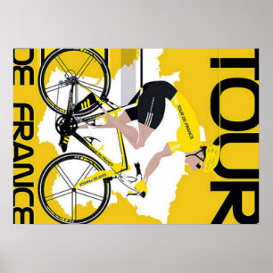 Póster Fijar Tour de France