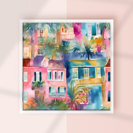 Póster Fila del arco iris