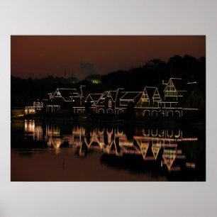 Póster Fila del barco