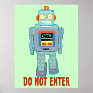 Póster Filia el Poster Robot