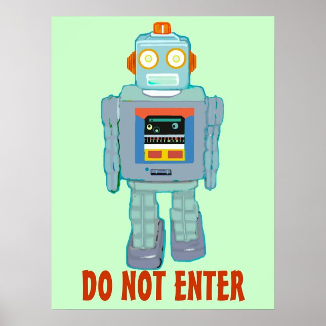 Póster Filia el Poster Robot (Frente)