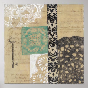 Póster Filigree & Key II
