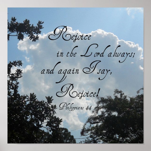 Póster Filipinas 4:4 (Frente)