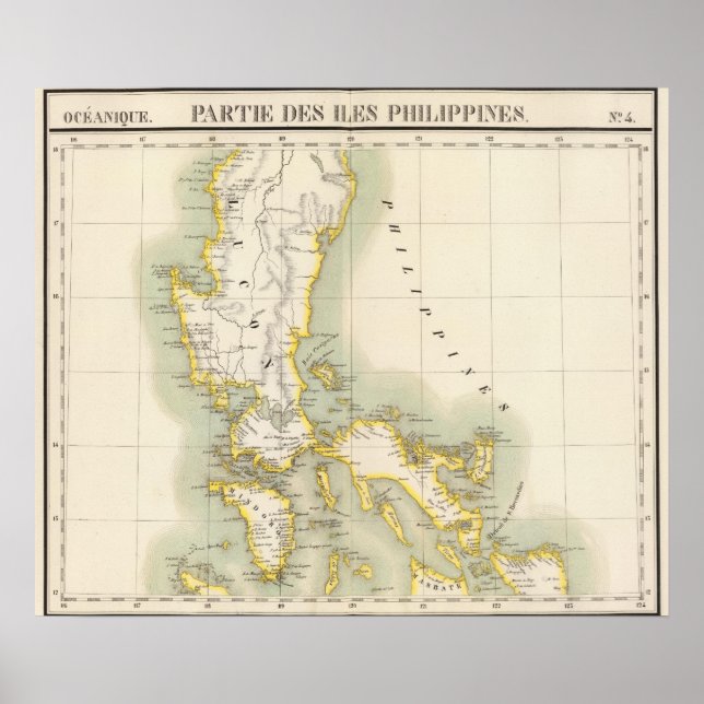 Póster Filipinas Oceanía no 4 (Frente)