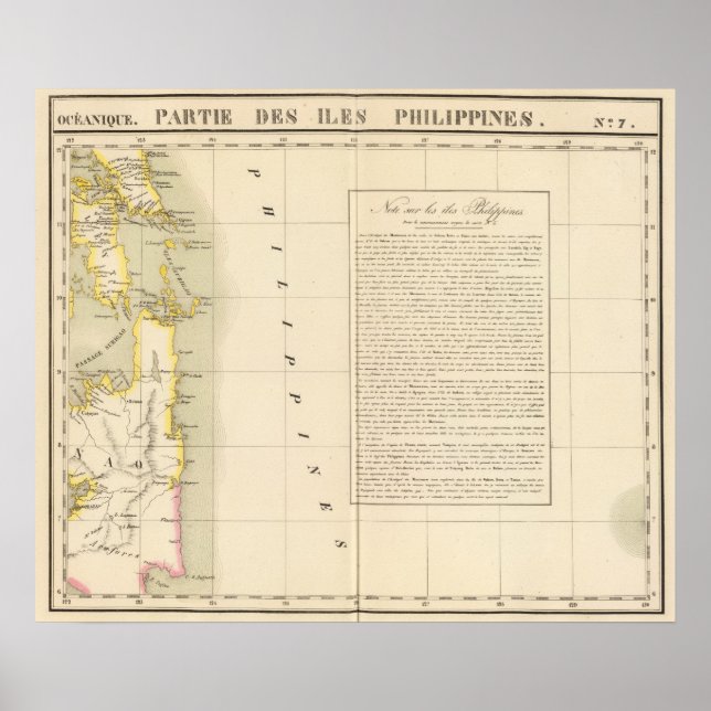 Póster Filipinas Oceanía no 7 (Frente)