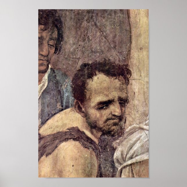 Póster Filippino Lippi - Face of a villain (Frente)