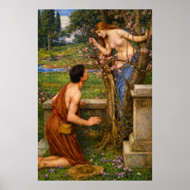Póster Filis y Demofón por John William Waterhouse