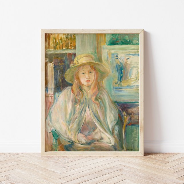 Póster Fillette au Chapeau de Paille | Berthe Morisot (Subido por el creador)