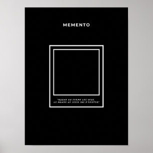 Póster FIlm memento