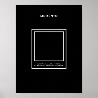Póster FIlm memento