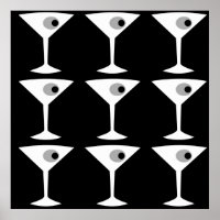 Film Noir Otro Poster Martini