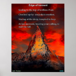 Póster Filo de tormento