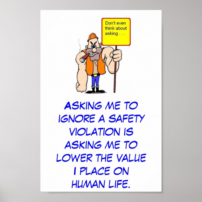 Póster Filosofía de seguridad (Frente)