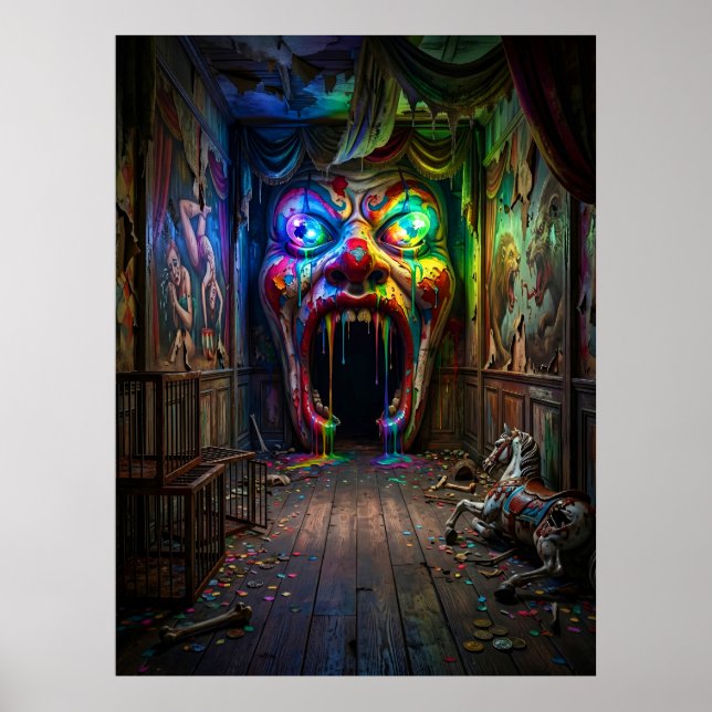 Póster Filosofía del Carnaval Oscuro  (Frente)