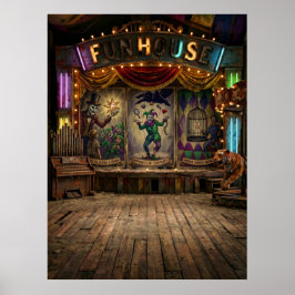 Póster Filosofía del Carnaval Oscuro