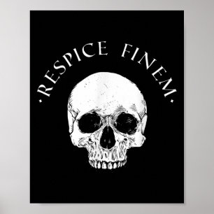 Póster Filosofía estofilia Respice Finem Estúcismo Quot