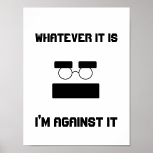 Póster Filosofía marxista 8,5 x 11" Poster
