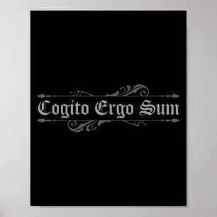 Póster Filósofo de Filosofía Estudiante de Filosofía Lati