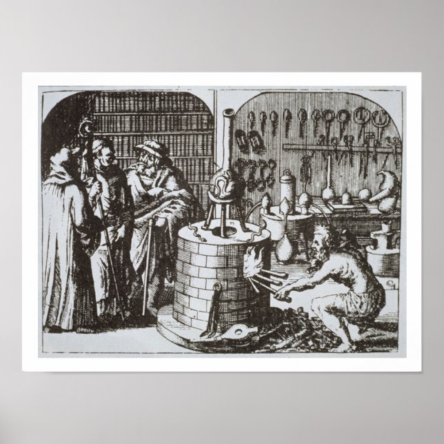 Póster Filósofos herméticos y alquimista, de 'Muse (Frente)