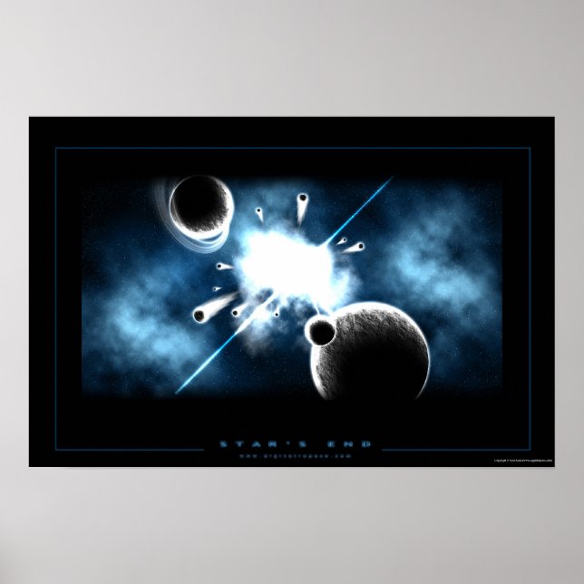 Póster Fin de la estrella (Frente)