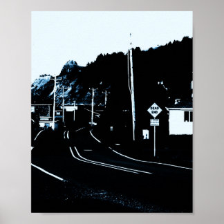 Póster Fin de la Muerte, Road's End Beach - Poster