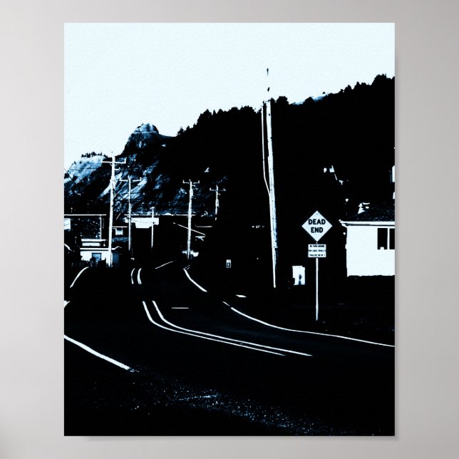 Póster Fin de la Muerte, Road's End Beach - Poster (Frente)