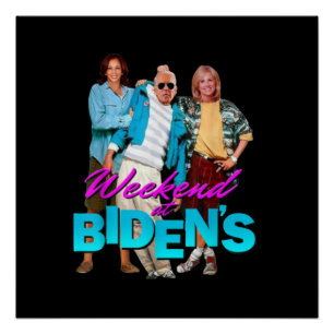 Póster Fin de semana en Biden