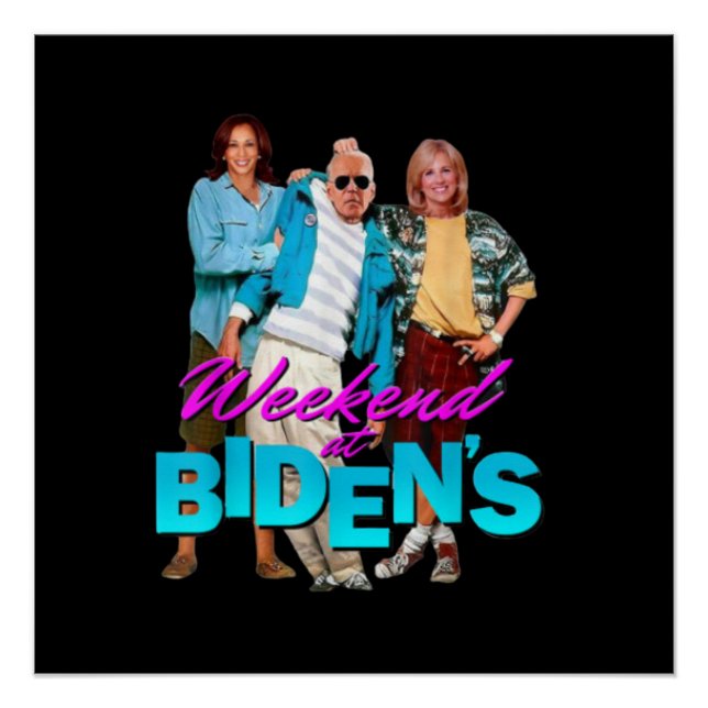 Póster Fin de semana en Biden (Anverso)