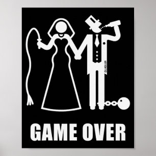 Póster Fin del juego (jga Bride Y Groom New Whip Beer W)