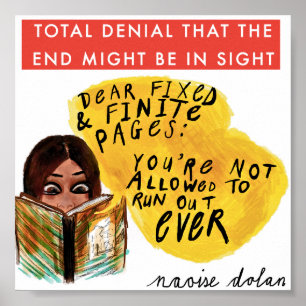 Póster Fin del libro