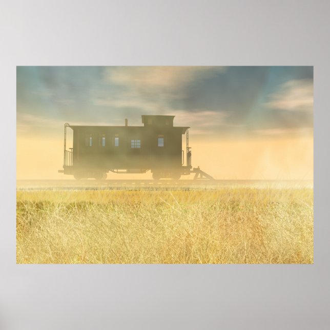 Póster Fin del poster de línea (Frente)