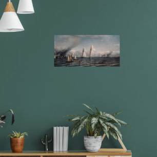 Póster Fin y primera carrera internacional por la America