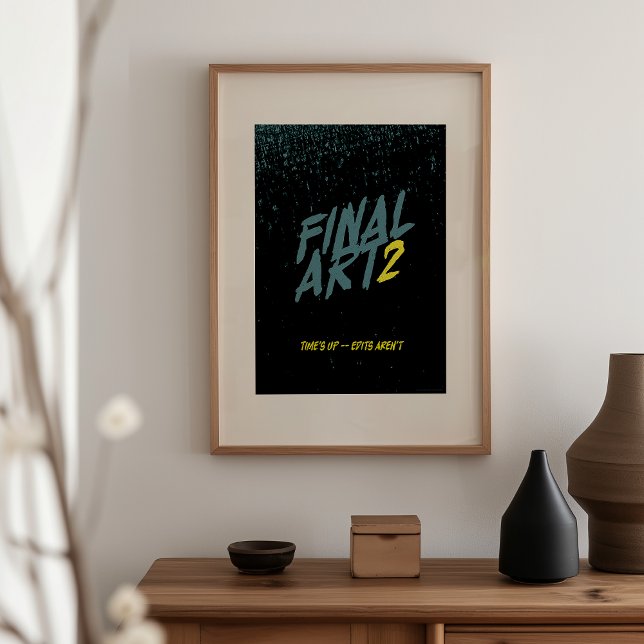 Póster Final Art 2 - Vintage movie poster parody (Subido por el creador)